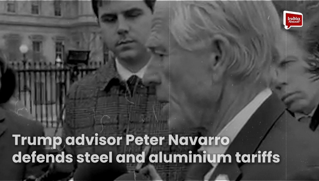 Trump advisor Peter Navarro defends steel and aluminium tariffs